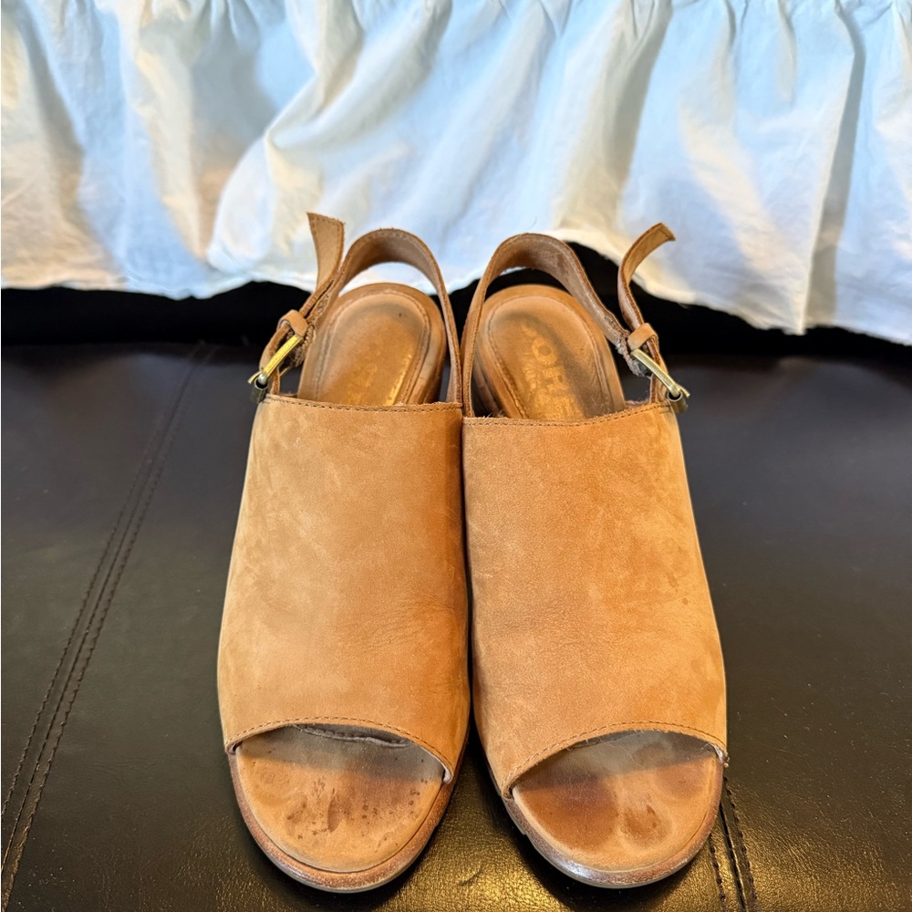 Sorel Nadia Slingback Sandal, size 7.5, worn only a few times.